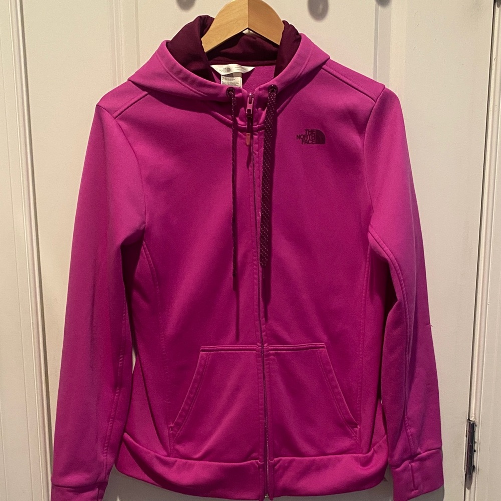 The North Face women  Fuchsia Hoodie Jacket